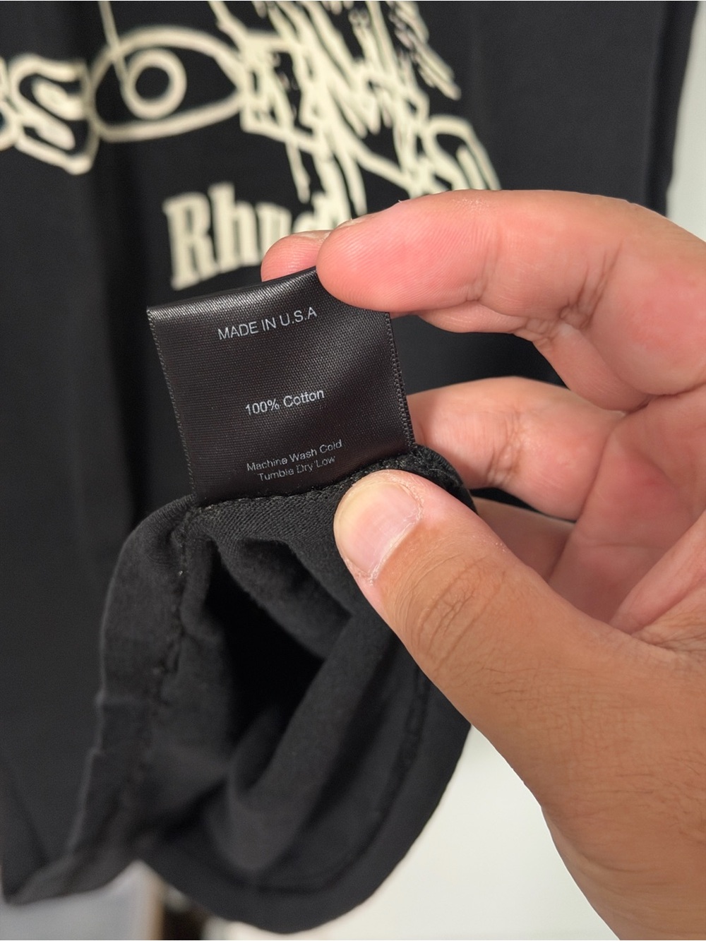 Rhude x Lessons tee - Picture 4 of 5